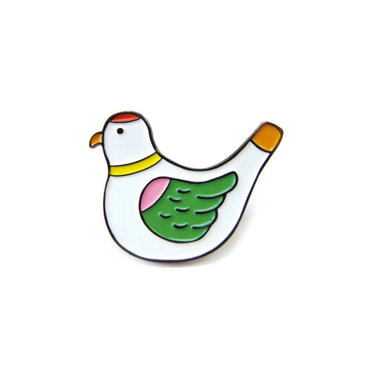 Bird Badge Pin