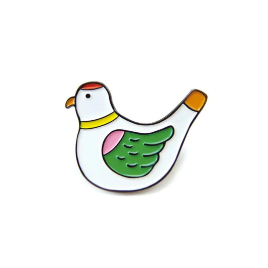 Bird Badge Pin